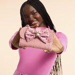 Minnie Mouse Exclusive Glitter Tweed Flap Wallet LFlifestyle1 view 2